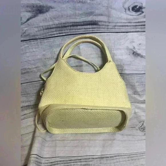 Wicker embroidered beach patterned purse - Picture 5 of 5